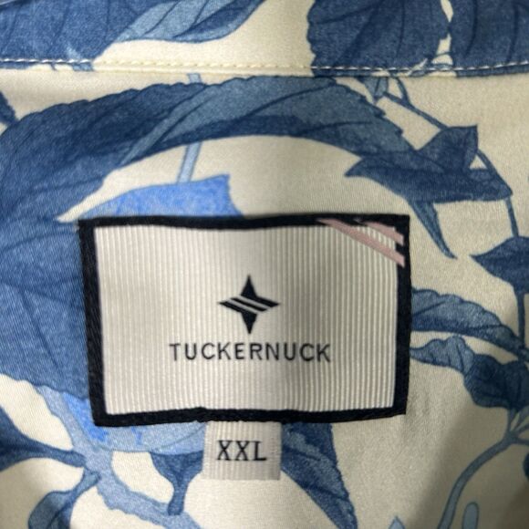 Tuckernuck Bonnie Blossom Megan Mini Floral Shift Dress 2XL Blue Summer Casual - Picture 7 of 14